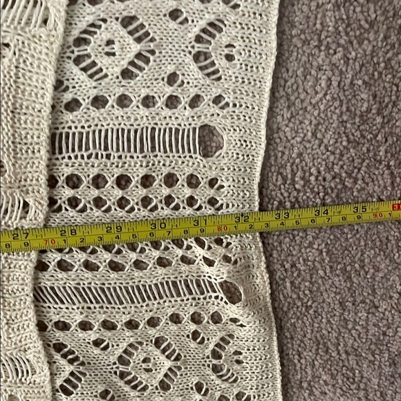 Trendy Boutique Cream Lace Cover-Up - Picture 5 of 5